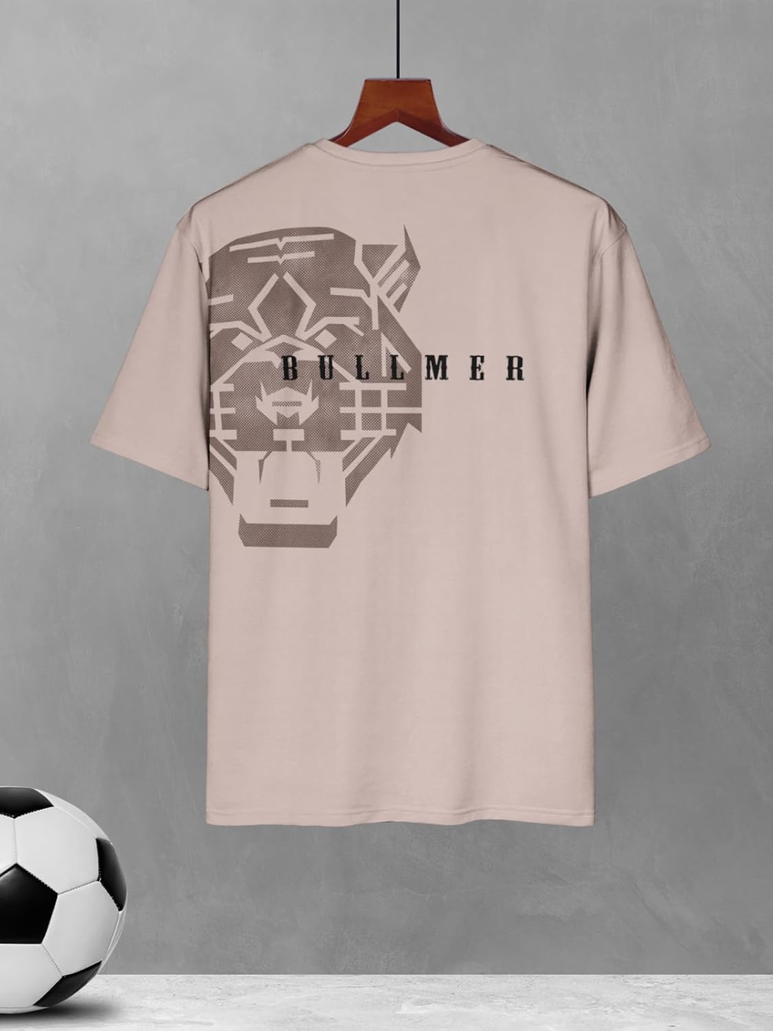 BULLMER Trendy Clothing Set with Oversized T-Shirt & Pants Co-ords for Men