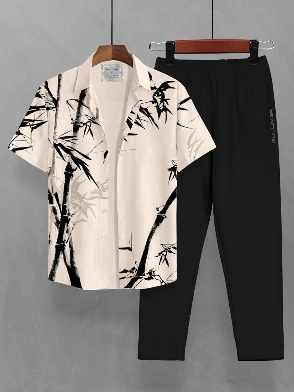 BULLMER Clothing Set with Trendy Shirt & Pants Co-ords for Men