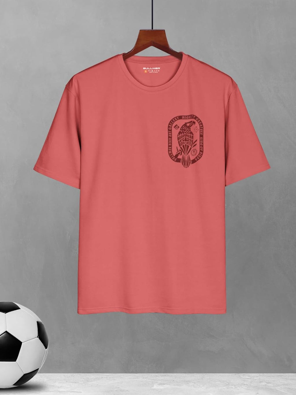 BULLMER Trendy Clothing Set with Oversized T-Shirt & Pants Co-ords for Men