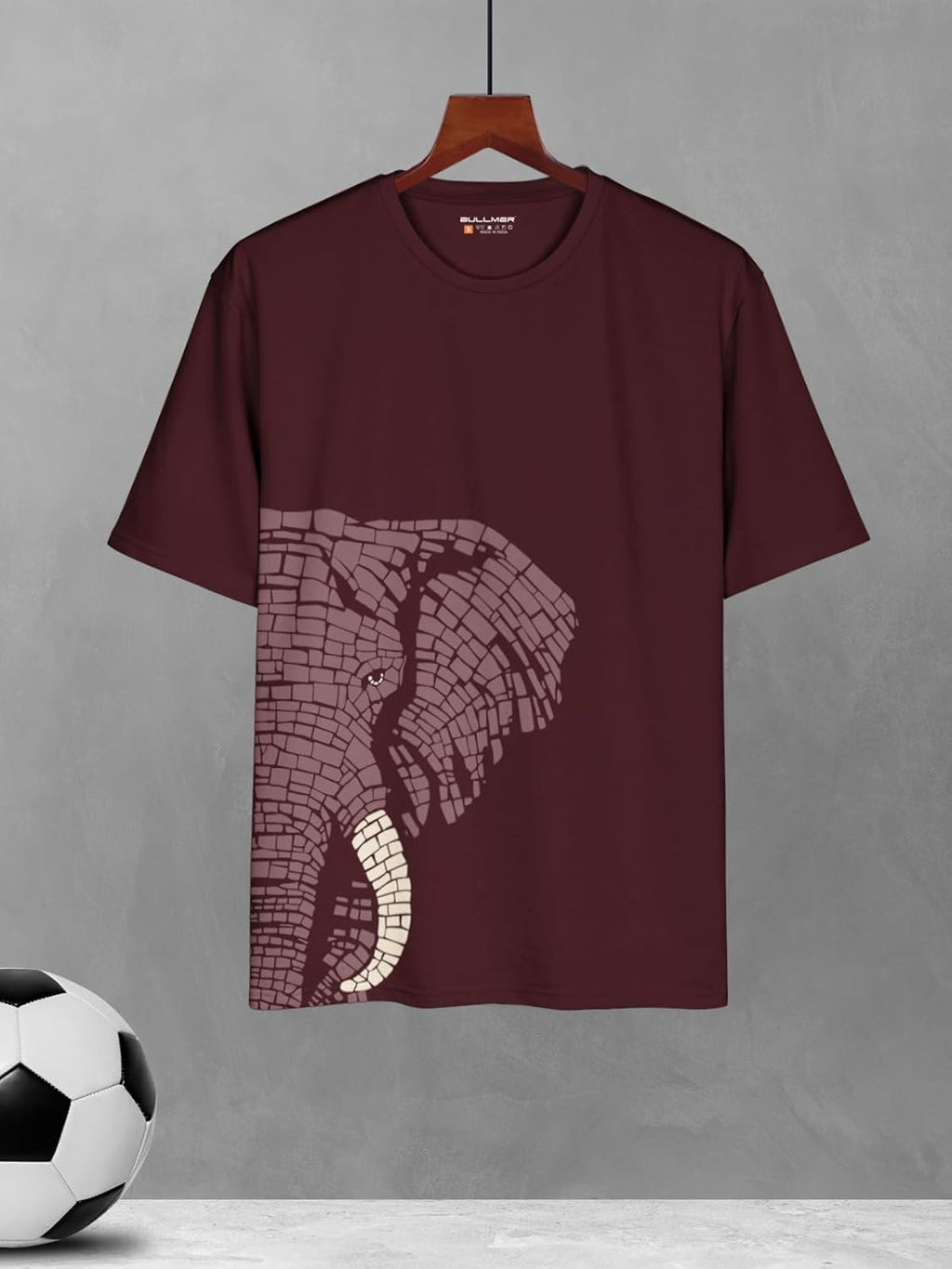 BULLMER Trendy Clothing Set with Oversized T-Shirt & Pants Co-ords for Men