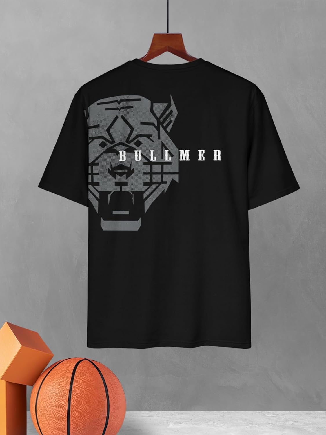 BULLMER Trendy Clothing Set with Oversized T-Shirt & Pants Co-ords for Men