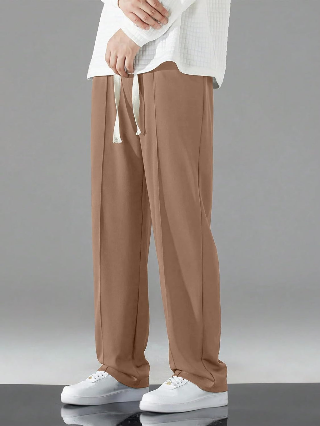 GRECIILOOKS Men's Lycra Cargo Track Pants – Loose Fit Joggers for Men | Korean Style Travel & Lounge Wear with Pockets (Available in Plus Size and Combo Pack of 2)