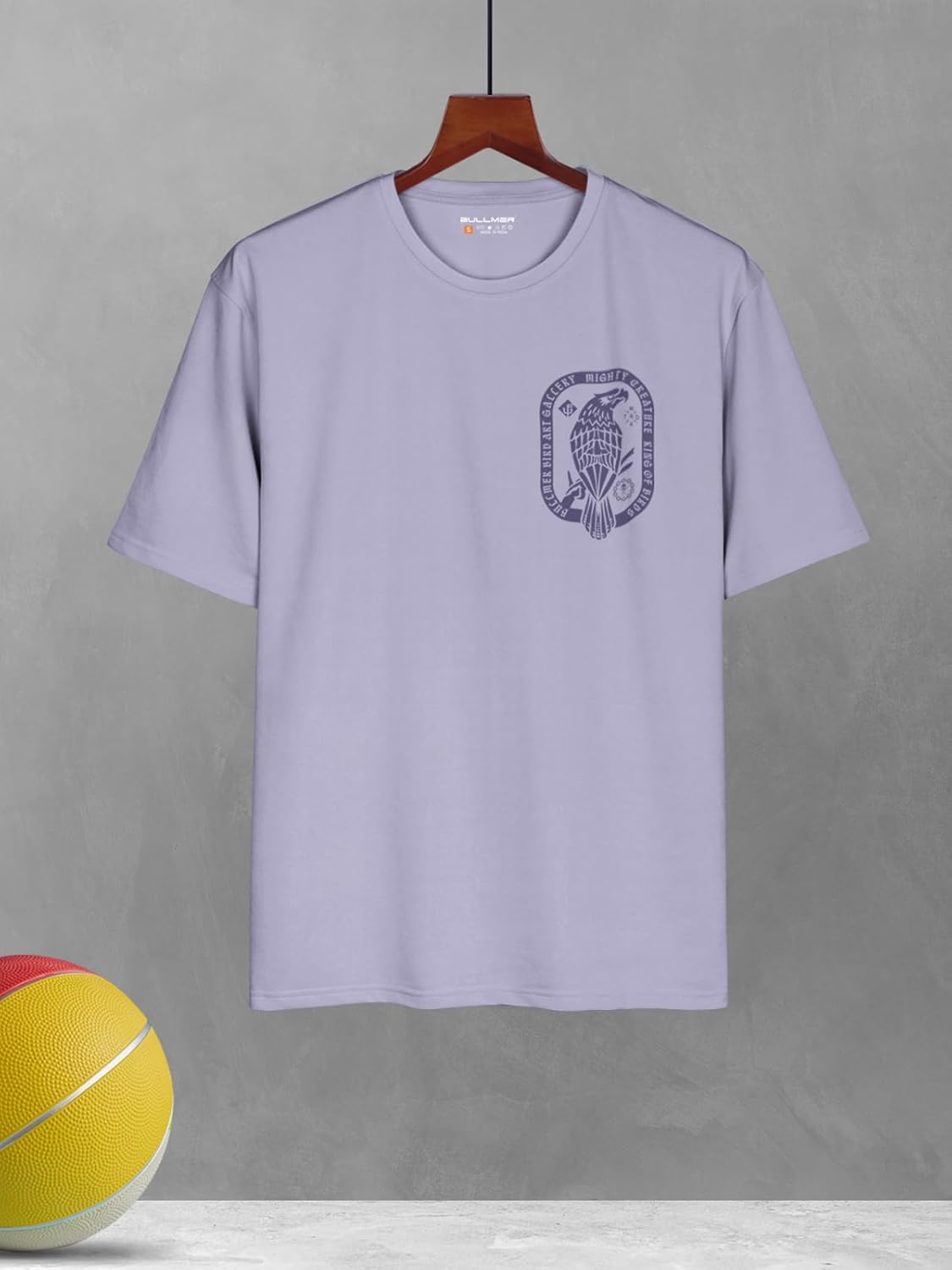 BULLMER Trendy Clothing Set with Oversized T-Shirt & Pants Co-ords for Men