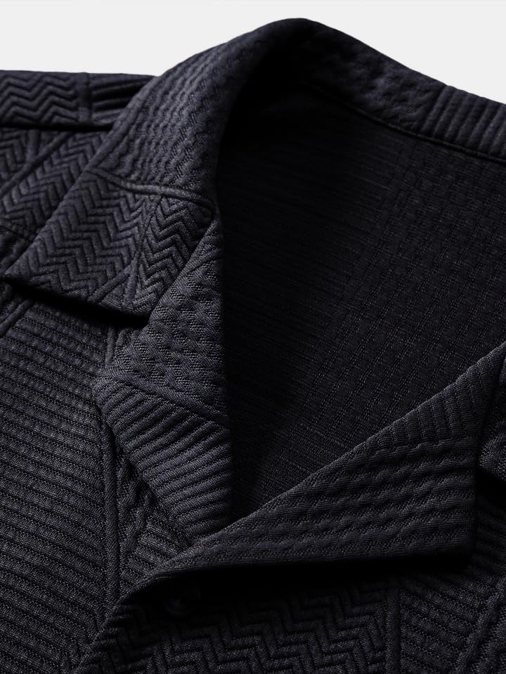 Leriya Fashion Shirt for Man | Mens Casual Shirts | Shirt for Man| Shirts for Mens Stylish |Half Sleeve Button Down Textured Summer Wear (Available in Plus Sizes)