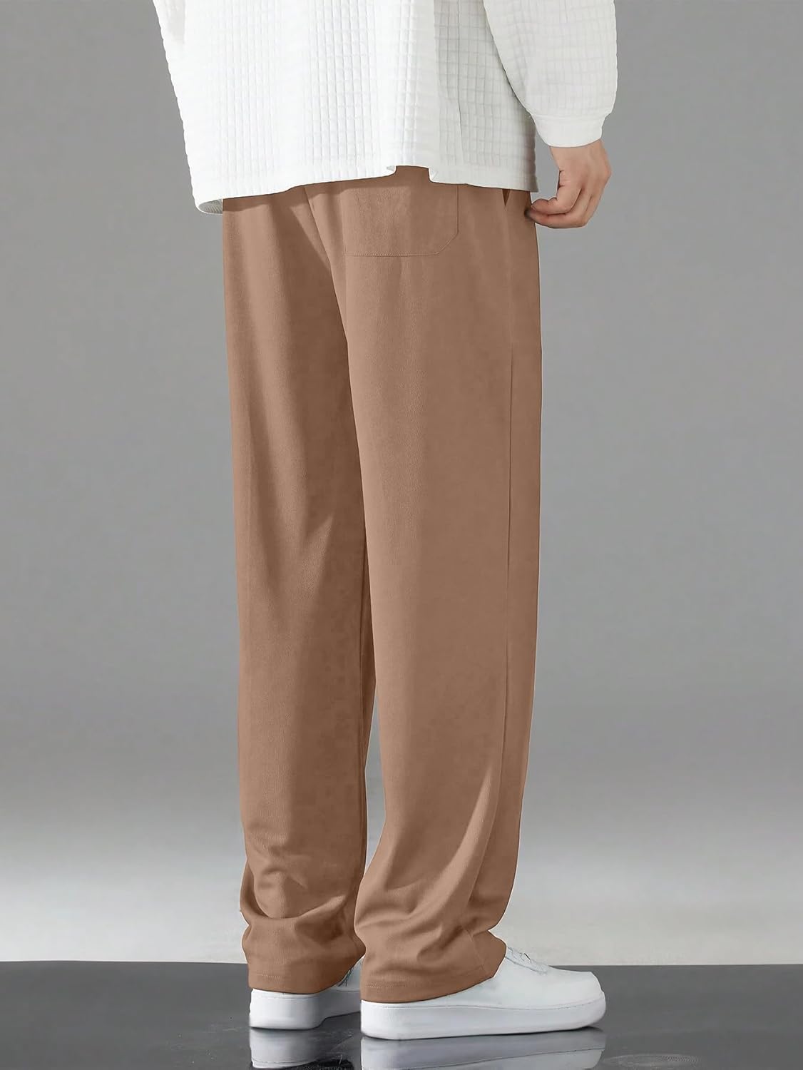 GRECIILOOKS Men's Lycra Cargo Track Pants – Loose Fit Joggers for Men | Korean Style Travel & Lounge Wear with Pockets (Available in Plus Size and Combo Pack of 2)