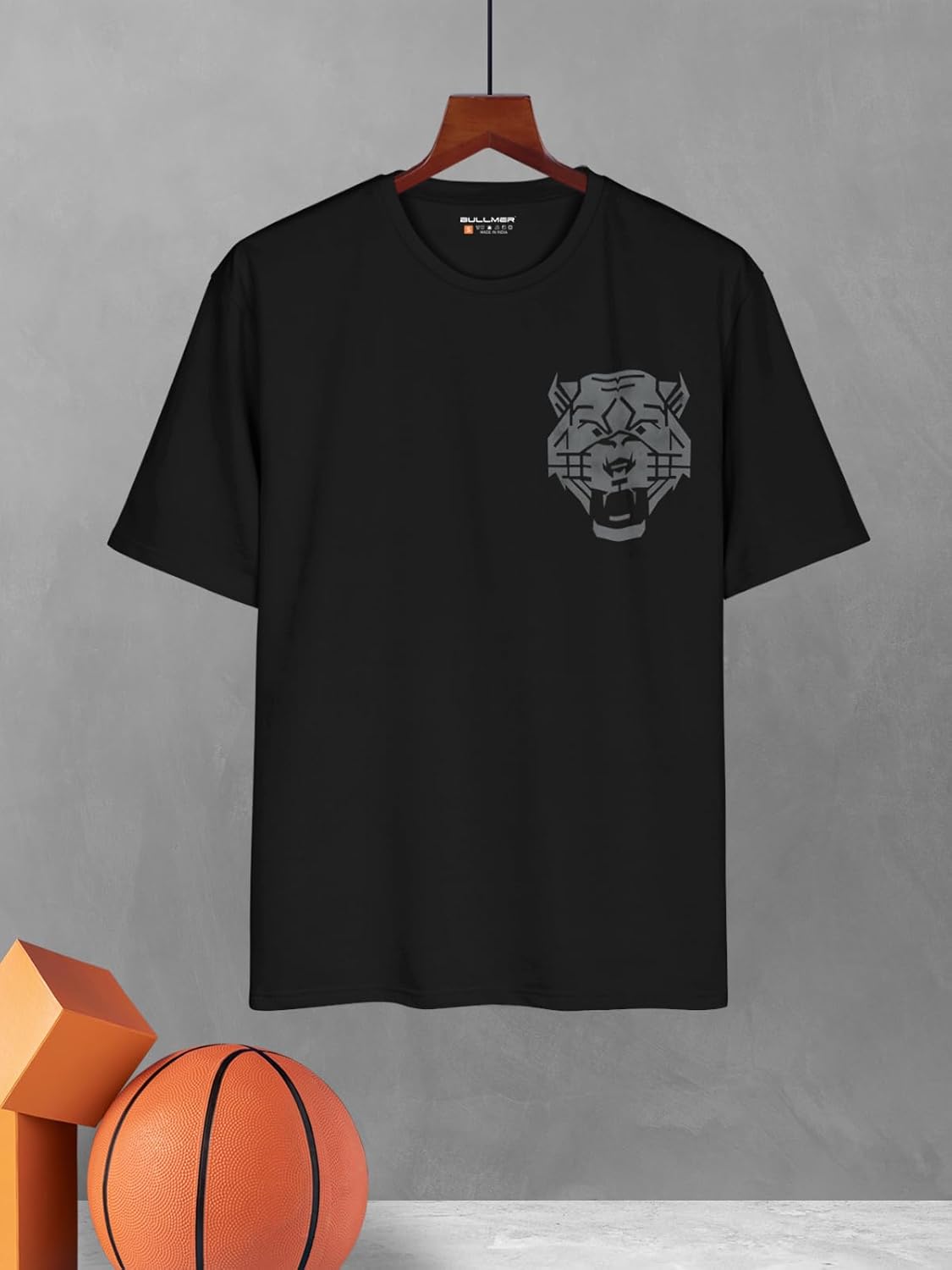 BULLMER Trendy Clothing Set with Oversized T-Shirt & Pants Co-ords for Men