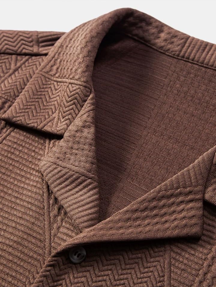 Leriya Fashion Shirt for Man | Mens Casual Shirts | Shirt for Man| Shirts for Mens Stylish |Half Sleeve Button Down Textured Summer Wear (Available in Plus Sizes)