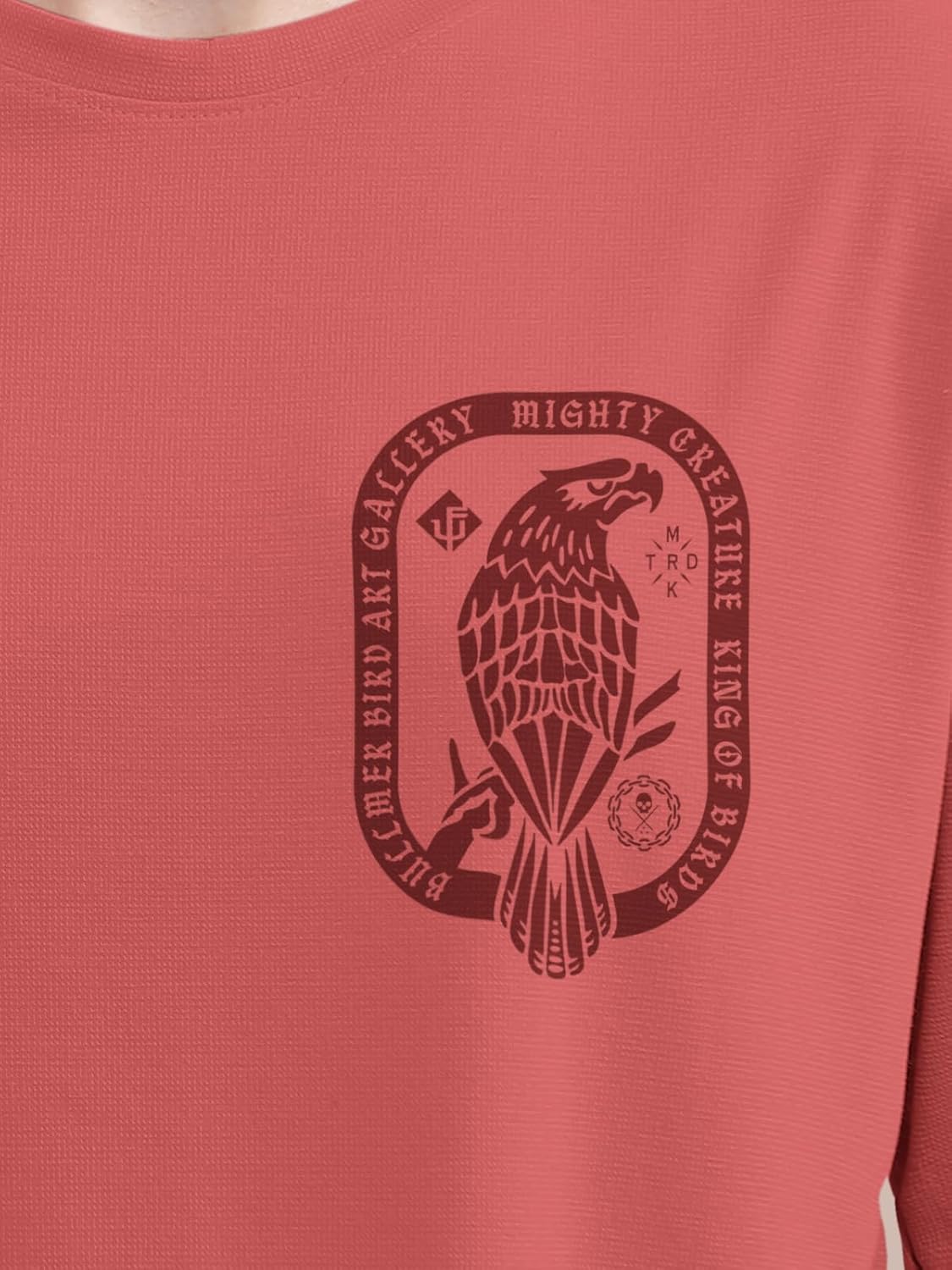 BULLMER Trendy Clothing Set with Oversized T-Shirt & Pants Co-ords for Men