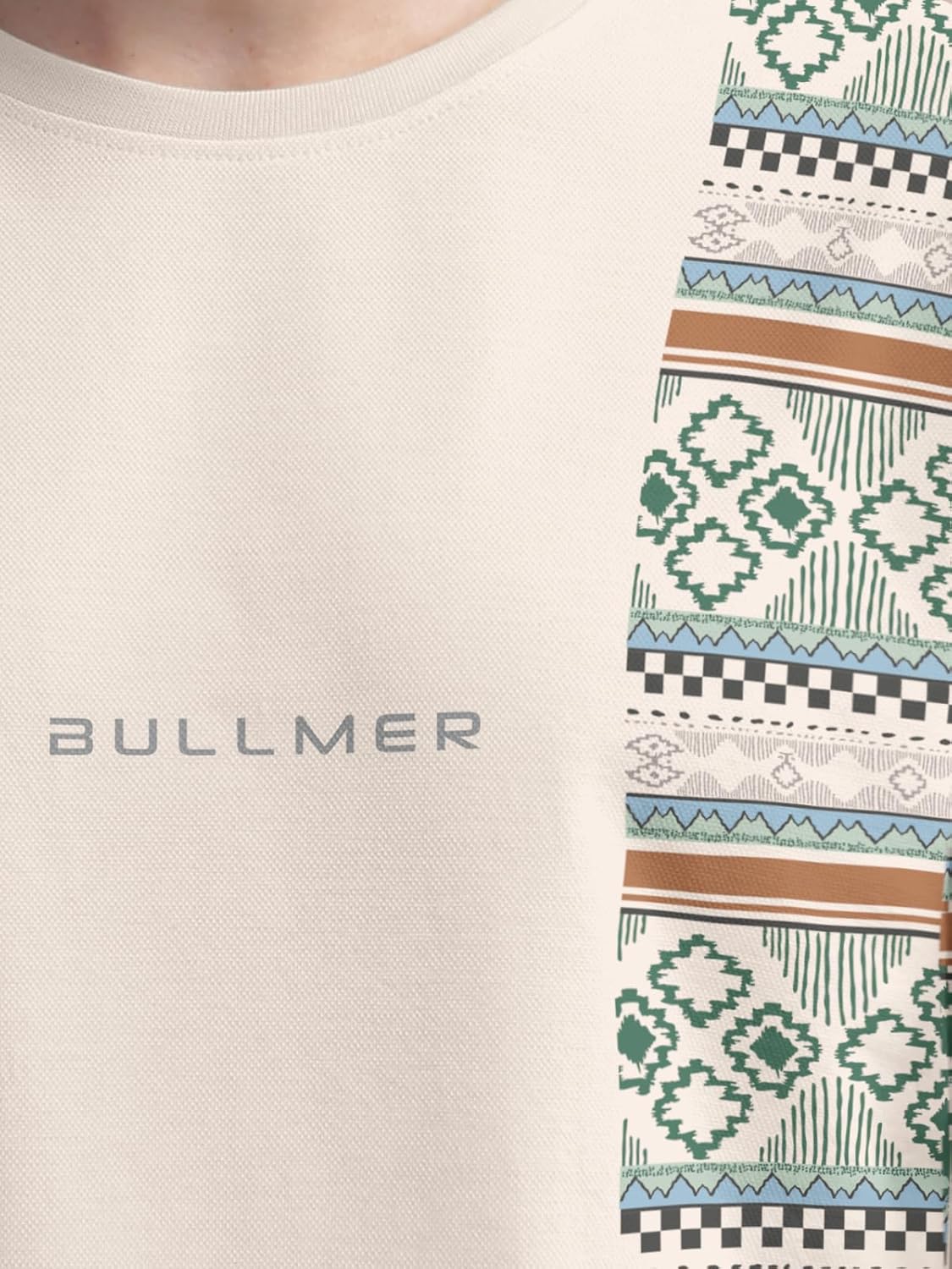 BULLMER Trendy Clothing Set with Oversized T-Shirt & Pants Co-ords for Men